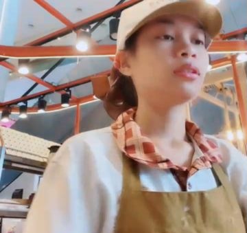 เจน สาวขายกาแฟในห้าง จัดเต็มขายของต่อ ID : 4021935554 thlive/ช้างlive