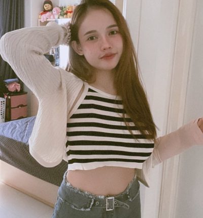 น้องส้ม jeenzen บนบันได onlyfans