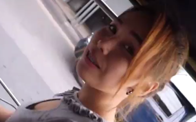 สาวฟันเหล็ก นั่งแท็กซี่ ขายหีถึงที่