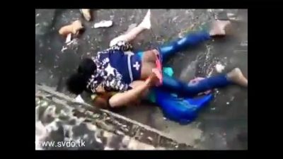 แอบเอากันข้างกำแพง โดนแอบถ่าย