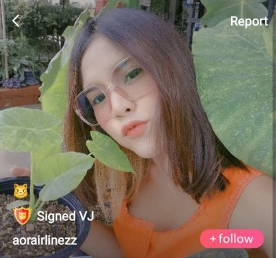 aorairlinezz น้องอ้อ mlive